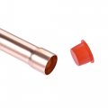 Uxcell Brass Pipe Fitting 3 4 Sae Flare Connector Male Thread Adapter With Copper Tube For Air Conditioner Hvac System Pack Of