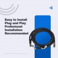 Heavy Duty Hose Transmission Cooler Lines Kit Compatible With 1996-2002 D-odge Ram 2500 3500 5 9l 47re