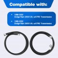 Heavy Duty Hose Transmission Cooler Lines Kit Compatible With 1996-2002 D-odge Ram 2500 3500 5 9l 47re