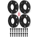 4pcs 15mm Wheel Spacers 5x120 Hubcentric Fit For 2012-2013 Bmw 118i 2005-2012 120i 2008-2013 125i