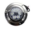 Pactrade Marine Boat Ss316 Led White 6 X 2 W Underwater Light 10-30v Ip 68 
