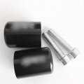 Xkh- Motorcycle Bar Ends Compatible With Kawasaki Ninja 250r Ex250 500r Ex500 650r Zx600 Zx6 636 Zx6rr Black B00y44ow0m