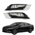 Left And Right Fog Lights Replacement For Fusion 2017 2018 Light Lamp Clear Lens Hs73-15a254-db Hs73-15a255-db 