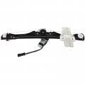 Ocpty Power Window Regulator With Motor Fit For 2013-2017 Buick Enclave Chevrolet Traverse Rear Left 751-579