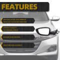 Left Driver Side Mirror For Honda Accord Lx Sport 1 5t 2018 2025 Platinum White Pearl Power Non Heated Replaces Ho1320328 76258