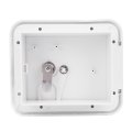 Rv Cord Cover Power Hatch Electrical Access Door 145 X 116mm Flush Mount With Stainless Steel Lock And 2 Keys For Motorhome