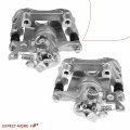 A-premium Disc Brake Caliper Assembly With Bracket Compatible Select Jaguar Models X-type 2002 2003 2004 2005 Rear Driver And