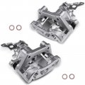 A-premium Disc Brake Caliper Assembly With Bracket Compatible Select Jaguar Models X-type 2002 2003 2004 2005 Rear Driver And