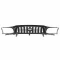 Non S-runner To1200249 Factory Style Front Bumper Grill Grille Assembly Compatible With Toyota Tacoma 2001-2004 Argent Gray