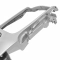Non S-runner To1200249 Factory Style Front Bumper Grill Grille Assembly Compatible With Toyota Tacoma 2001-2004 Argent Gray