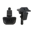 2pcs 55156728ab New Windshield Washer Nozzle Wiper Spray For 2012 Jeep Wrangler Sport Utility 2-door 3 6l 3604cc 220cu In V6 