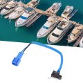 Neutral Switch Assembly 60v8259f00 Rubber Scratch For Outboard 4 Stroke 75 To 300 Made From Abs Metal Original Replacement