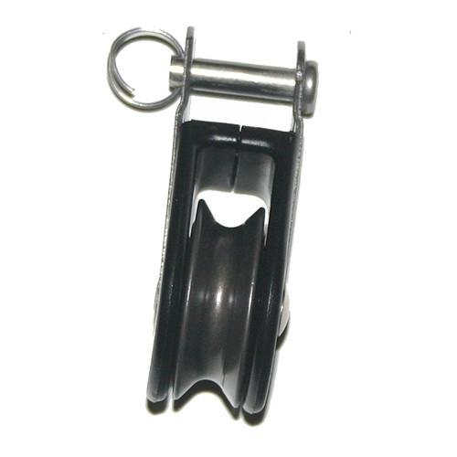 Nautos 92431 Single Fixed For Mast Base 28 Mm Sheave