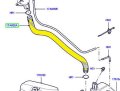 Genuine Land Rover Filler Neck Hose Range 2007-2012 Oem New Dnd500040