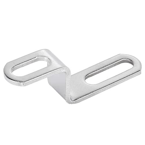 Motoforti 20mm 30mm 0 8 1 18 Motorcycle Exhaust Pipe Bracket Z Shape Muffler Mounting Clamp Stainless Steel Silver Tone