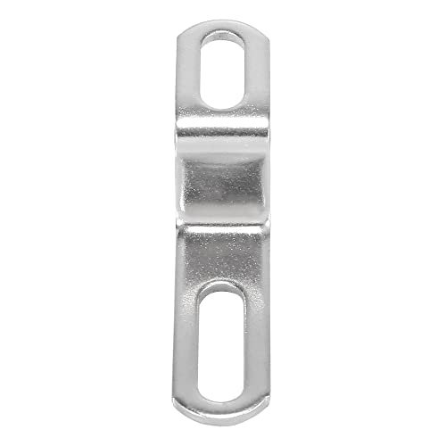 Motoforti 20mm 30mm 0 8 1 18 Motorcycle Exhaust Pipe Bracket Z Shape Muffler Mounting Clamp Stainless Steel Silver Tone