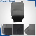 Cloth Front Driver Side Top Lean Back Seat Cover Gray-black Replacement For Tundra 2014-2021