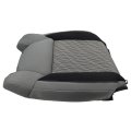 Cloth Front Driver Side Top Lean Back Seat Cover Gray-black Replacement For Tundra 2014-2021