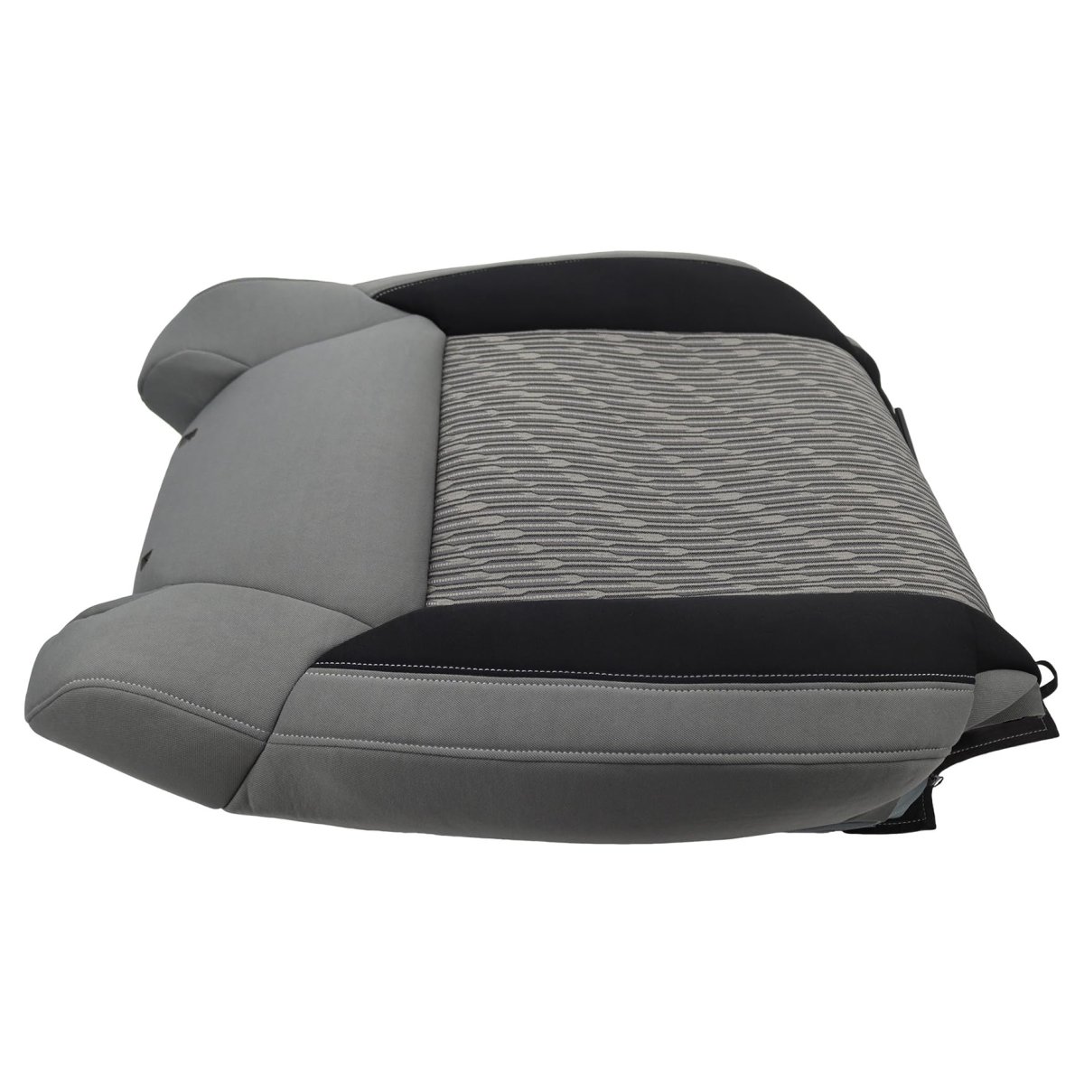 Cloth Front Driver Side Top Lean Back Seat Cover Gray-black Replacement For Tundra 2014-2021