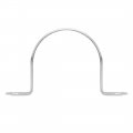 Uxcell 47mm 1 85 Rigid Pipe Strap 2 Hole Tube Straps 201 Stainless Steel Tension Clip Clamp 8pcs