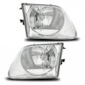 Amerilite Headlights Lighting Style Set For Ford F-150 Expedition Passenger And Driver Side 