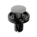 Nylon Push In Rivets 9mm Hole Size Black 10 Pieces Replacement For 90467-09227 Alx-pau-rb-700-678-cl360a50 