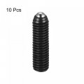 Uxcell Ball Point Set Screws 10pcs M8 X 30mm High Carbon Steel Metric Spring Hex Socket Grub Screw