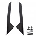 Ecotric Molding Windshield Outer Trim Compatible With 2011-2019 Ford Explorer 4 Door W Side Tape