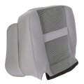 Hecasa Seat Cover Compatible With 2006-2008 Dodge Ram Slt 1500 2006-2009 2500 3500 Driver Left Side Bottom Cloth Gray