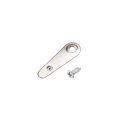 Frame Turn Button 7 8 Metal Indicator Shape With Screws For Hanging Pictures Photos Drawings And Posters 30 Pcs Silver Tone 