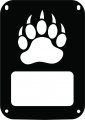 Jeeptails Bear Paw Tail Lamp Light Covers For Jeep Jk Wrangler Black Set Of 2 