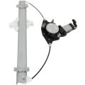 Power Window Regulator With Motor Fit For 2006-2010 Dodge Attitude 2006-2011 Hyundai Accent Kia Rio Rio5 Rear Right Side
