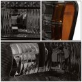 Led Drl Smoked Amber Corner Headlight Lamps Tool Kit Compatible With Gmc Sierra 07-13