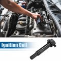 Ignition Coil No 2730126640 Plastic Metal Black For Kia Rio5 2006-20 1 6l Dohc L4 16v Hyundai Accent 2006-2010 1 Lcoil No