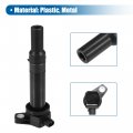 Ignition Coil No 2730126640 Plastic Metal Black For Kia Rio5 2006-20 1 6l Dohc L4 16v Hyundai Accent 2006-2010 1 Lcoil No