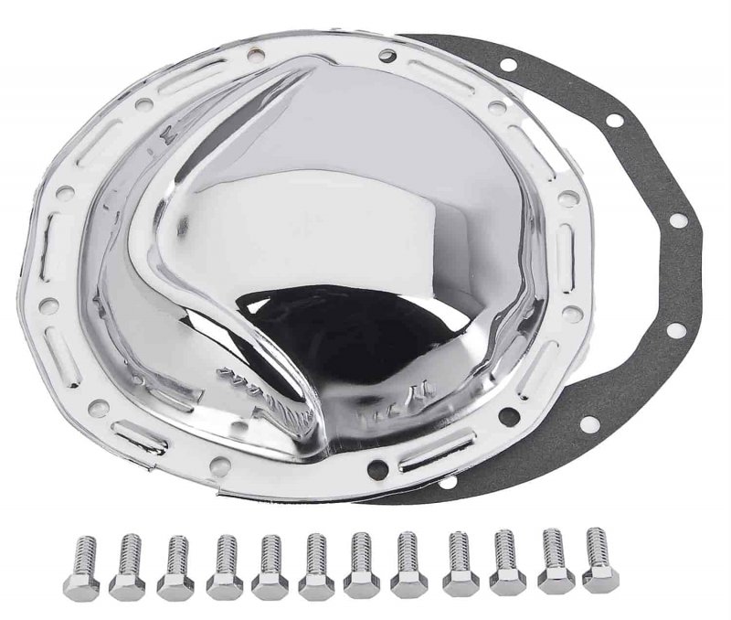 Jegs Chrome Differential Cover For Gm 8 875a 12-bolt Car Differentials 1 Per Package Includes Gasket And Bolts Fits 1965-1972