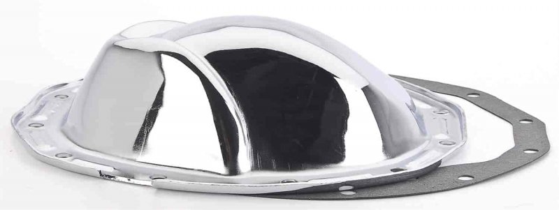 Jegs Chrome Differential Cover For Gm 8 875a 12-bolt Car Differentials 1 Per Package Includes Gasket And Bolts Fits 1965-1972
