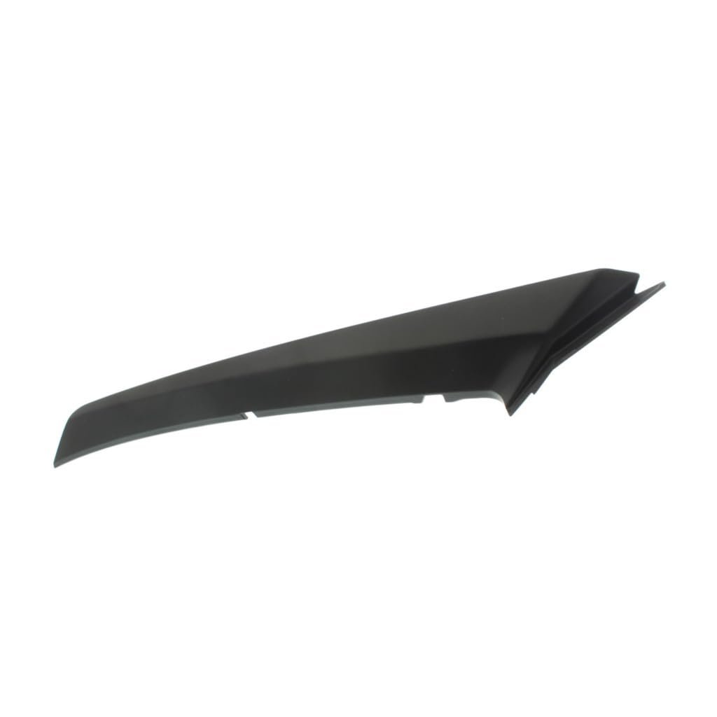Front Upper Bumper Cover Molding Pair For Toyota Camry 2018 2019 2020 2021 2022 Se Models Black Textured Abs Plastic To1046104