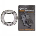 Niche Brake Pad Set For Kawasaki Vulcan 800 Classic 41048-1070 43082-1234 Front Rear Semi-metallic