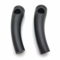 Httmt Pair 7 8 22mm Motorbike Aluminum Handlebar Clamp Riser Lift Black Universal Fit