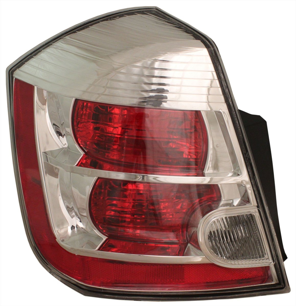 Nissan Sentra 2007 To 2009 Left Lh Rear Brake Taillight Lens And Housing Red Waterproof Tail Lamp Part Number 26555et00b