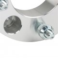 Wflnhb 2 Pcs Wheel Spacers 1 5 Inch 4 X 110mm Silver Replacement For Suzuki Honda Bombardier