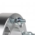 Wflnhb 2 Pcs Wheel Spacers 1 5 Inch 4 X 110mm Silver Replacement For Suzuki Honda Bombardier
