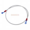 Uxcell 1 Set 120cm 47 24 Length 10mm Id Motorcycle Hydraulic Brake Line Oil Hose Pipe 28a 0a Rubber Braided Cable For Atv
