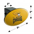 Canisius College Secondary Logo Oval Tow Trailer Hitch Cover Plug Insert