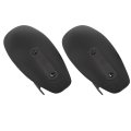 Hand Guard Protector For Motorcycles Stylish Design Wind Resistance Durable Lightweight Riders And Electric Bikes Black