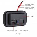 Pd Type C Qc3 0 Usb Car Fast Charger Socket Fit For Most 12v 24v Cars Motorcycles Boats Rv Vehicles No Need To Drill Large