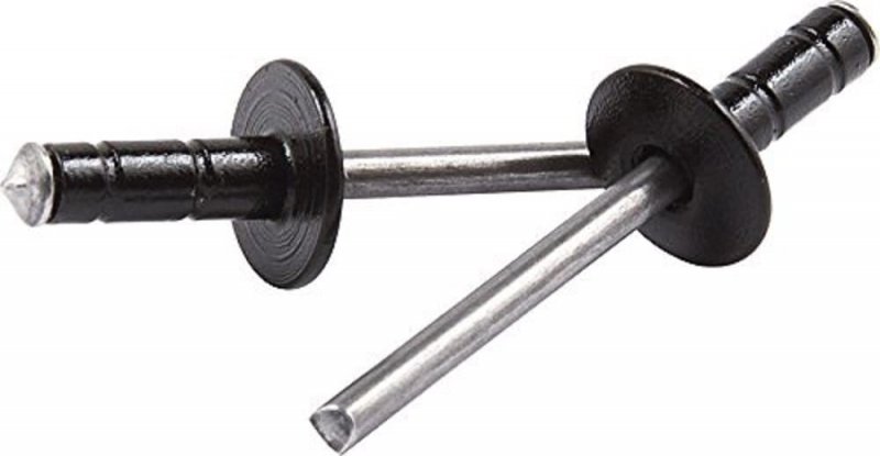 Allstar Performance All18087 Black 1 16-5 8 In Multi-grip Rivet 250 Pack