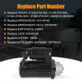 Starter Motor 410-48148 Replacement For Honda Engines Marine Outboard Bf135 Bf150 2004-2014 Bf75 Bf90 2007-2014 Replaces