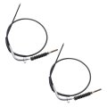 2pcs Front Brake Cables Fit For Suzuki Lt80 Quadsport 80 2x4 1987-2006 Atv 